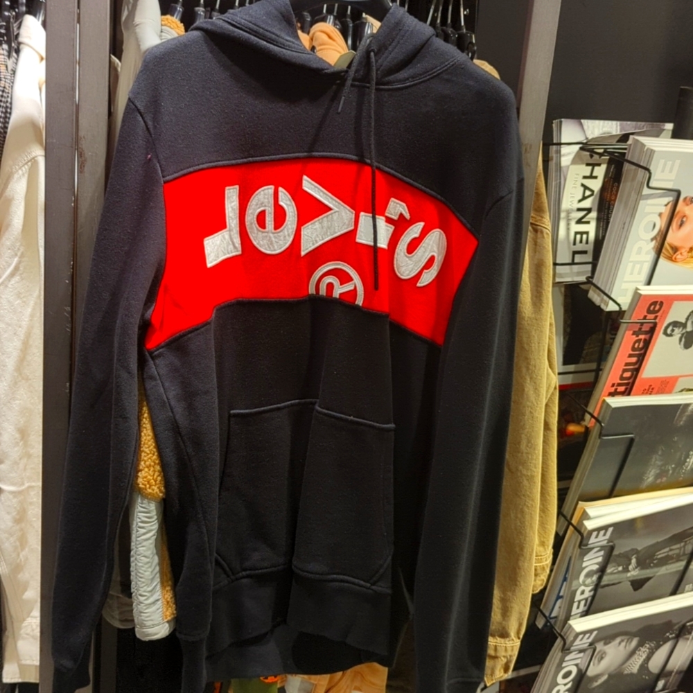 Levi's oversized L tab hoodie